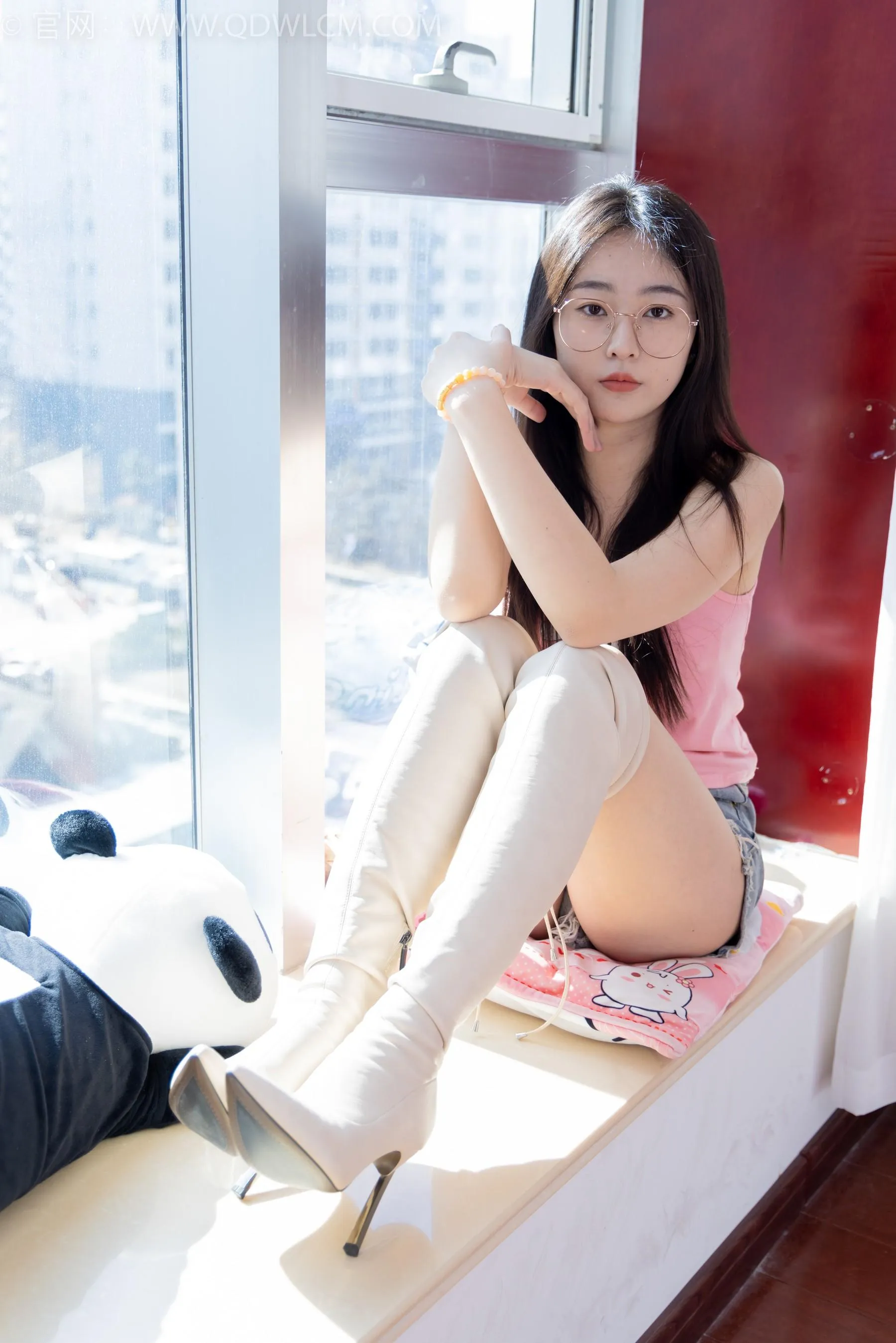 物恋传媒 NO.1519 美兔-机车少女 [171P]插图7